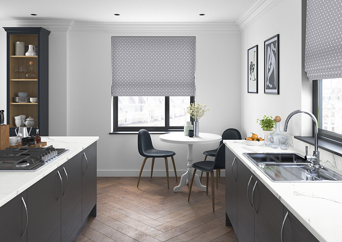 Full Stop, Slate - Roman Blind - Image 5